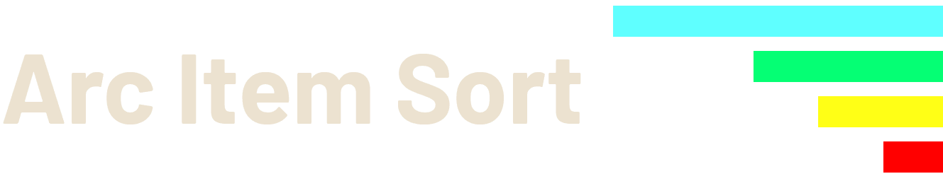Arc Item Sort